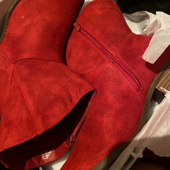 Torrid red boots Clearance